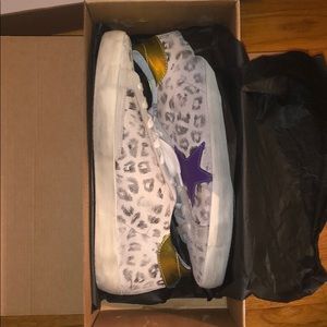 BNWT Rare Golden Goose Leopard Sneakers Size 38/8